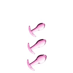 SublimLove Loveshop 42 Set 3 Plugs Anal Boule en Verre N°17
