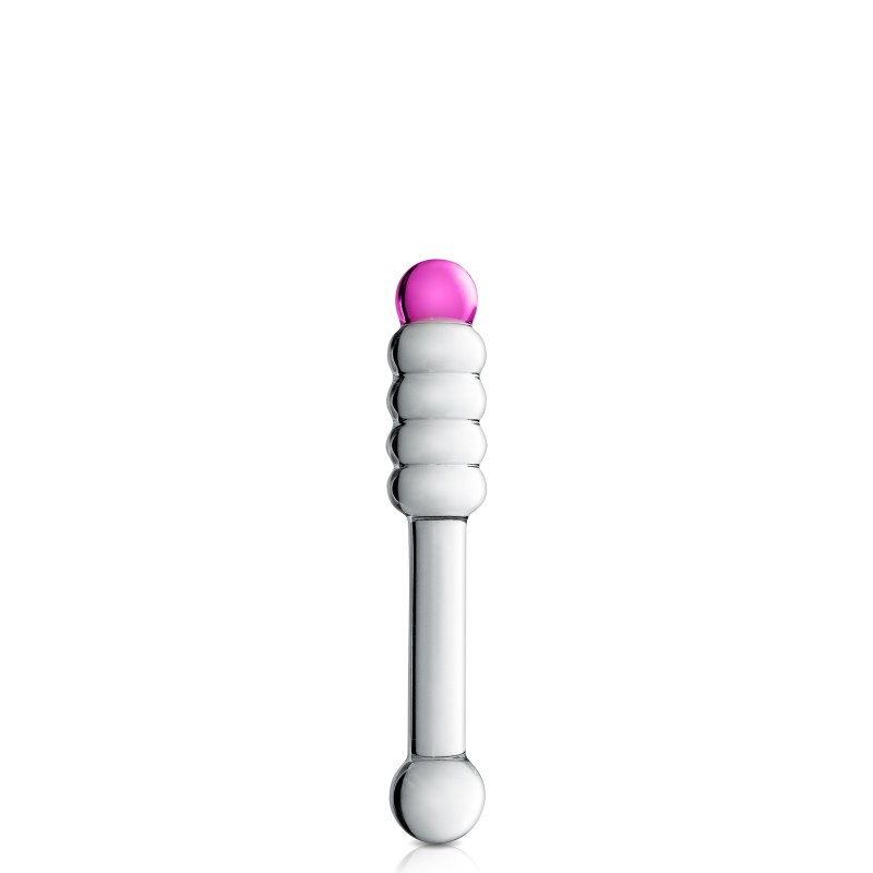 SublimLove Loveshop 42 Double Dong Gode Droit en Verre SublimLove Loveshop 42 Double Dong Gode Droit en Verre