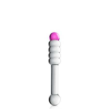 SublimLove Loveshop 42 Double Dong Gode Droit en Verre