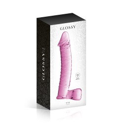 SublimLove Loveshop 42 Gode avec Testicules en Verre N°15