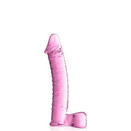 SublimLove Loveshop 42 Gode avec Testicules en Verre N°15