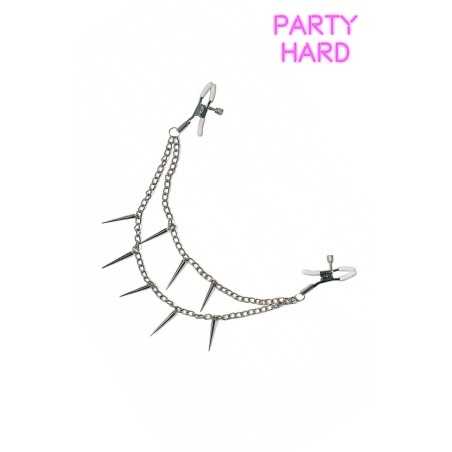 SublimLove Loveshop 42 Pinces à Tétons et 2 Chaines Métal avec