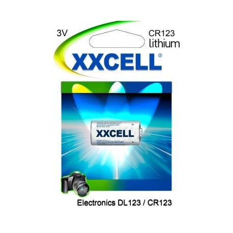 Batterie X 1 Pile Cr123 & Dl123