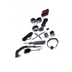 Jeu Master And Slave Purple Premium Kit Bdsm
