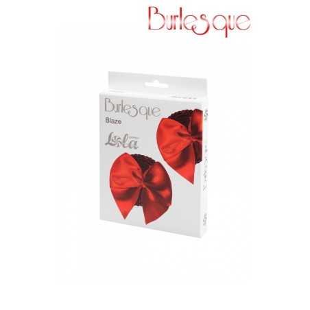 SublimLove Loveshop 42 Nipple Blaze Sequin Rouge et Noeud Satin