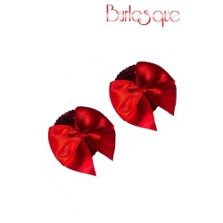 SublimLove Loveshop 42 Nipple Blaze Sequin Rouge et Noeud Satin