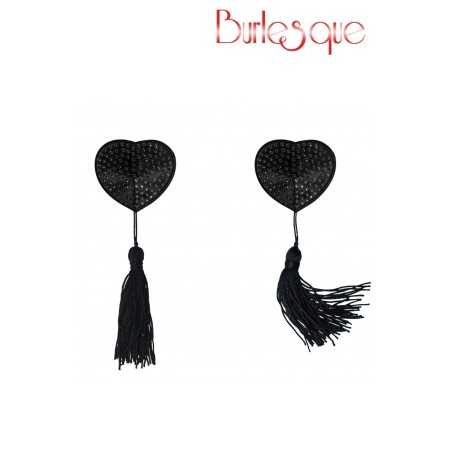 SublimLove Loveshop 42 Nipple Evans Coeur Noir à Pompon et Mini