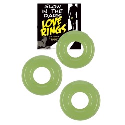 SublimLove Loveshop 42 Love Rings Fluo Anneau Glow In The Dark