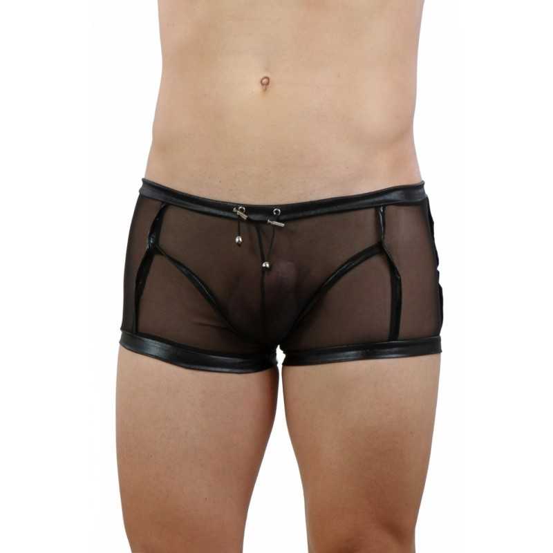 SublimLove Loveshop 42 Boxer Homme Micro Résille Transparente SublimLove Loveshop 42 Boxer Homme Micro Résille Transparente