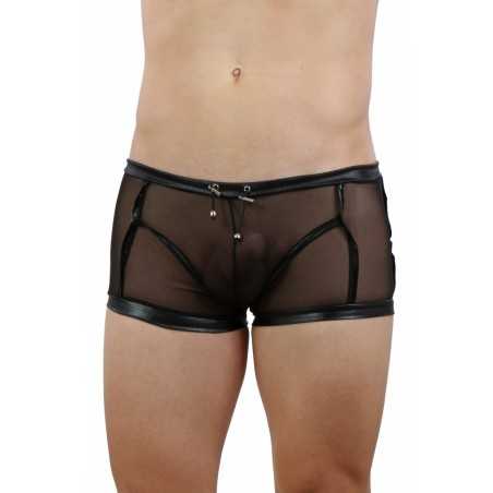 SublimLove Loveshop 42 Boxer Homme Micro Résille Transparente