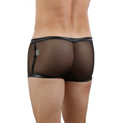 SublimLove Loveshop 42 Boxer Homme Micro Résille Transparente