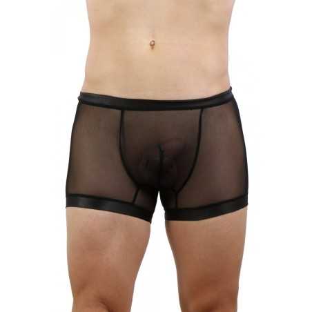 SublimLove Loveshop 42 Boxer Homme Micro Résille Transparente
