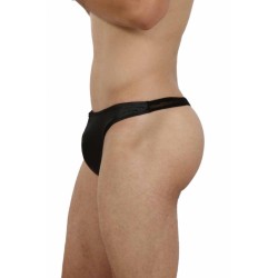 SublimLove Loveshop 42 String Homme Wetlook Zip Devant Micro