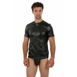 SublimLove Loveshop 42 Chemise Homme Simili Cuir Manches