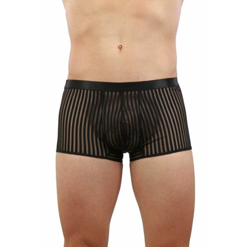 SublimLove Loveshop 42 Boxer Homme Rayé Micro Résille SublimLove Loveshop 42 Boxer Homme Rayé Micro Résille
