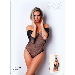 SublimLove Loveshop 42 Body Fine Résille Constellé Strass