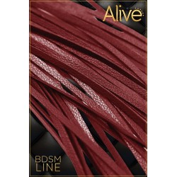SublimLove Loveshop 42 Martinet Simili Cuir Grainé Rouge 69Cm
