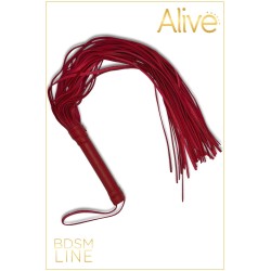 SublimLove Loveshop 42 Martinet Simili Cuir Grainé Rouge 69Cm
