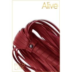 SublimLove Loveshop 42 Martinet Simili Cuir Grainé Rouge 69Cm