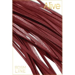 SublimLove Loveshop 42 Martinet Simili Cuir Grainé Rouge 69Cm