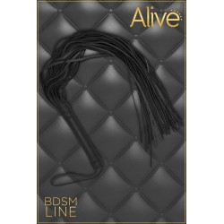 SublimLove Loveshop 42 Martinet Simili Cuir Grainé Noir 69Cm