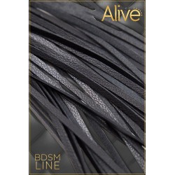 SublimLove Loveshop 42 Martinet Simili Cuir Grainé Noir 69Cm