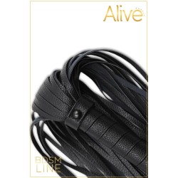 SublimLove Loveshop 42 Martinet Simili Cuir Grainé Noir 69Cm