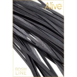 SublimLove Loveshop 42 Martinet Simili Cuir Grainé Noir 69Cm
