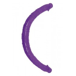 Double Dong Jelly Violet 45 Cm