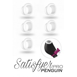 Penguin Stimulateur - 5 Embouts Silicone de Rechange