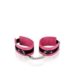 SublimLove Loveshop 42 Menottes Poignets Rose et Noir
