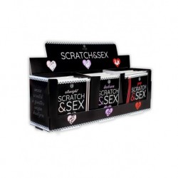 Scratch & Sex Présentoir 12 Cartes à Gratter Fois 3
