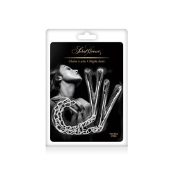 SublimLove Loveshop 42 Pinces à Seins Chaîne Argentée
