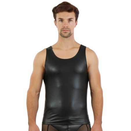 SublimLove Loveshop 42 Débardeur wetlook noir Homme