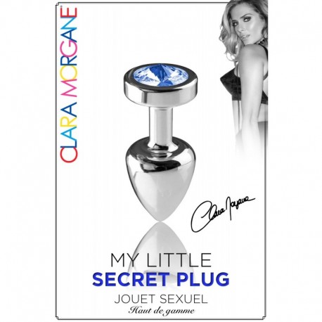 My Little Secret Plug Type Rosebud Small Bijou Bleu