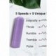 Eco Bullet Rechargeable Biodégradable Violet