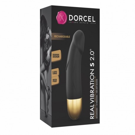 Real Vibration S - Rechargeable Black Gold