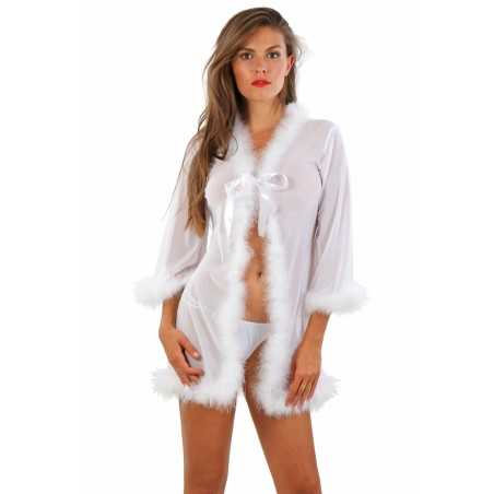 SublimLove Loveshop 42 Kimono bordé de duvet