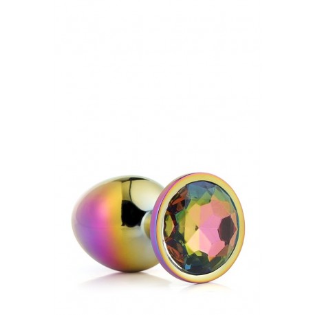 Gleaming Love Bijou Plug Irisé Multicolor Taille M