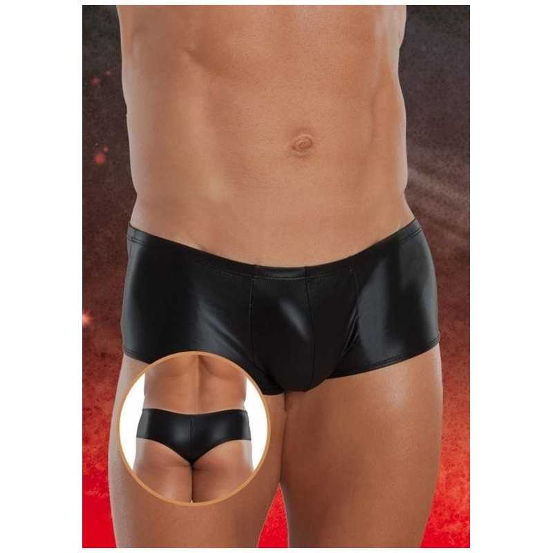 SublimLove Loveshop 42 Boxer Tanga noir wetlook Homme SublimLove Loveshop 42 Boxer Tanga noir wetlook Homme