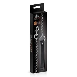 SublimLove Loveshop 42 Laisse Métal Poignée Cuir 72 Cm Fetish