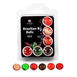 SublimLove Loveshop 42 Boules Brésiliennes aromatisées