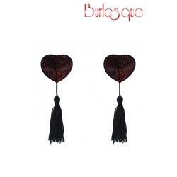 SublimLove Loveshop 42 Nipple Evans Coeur Noir à Pompon et Mini