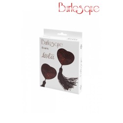 SublimLove Loveshop 42 Nipple Evans Coeur Noir à Pompon et Mini