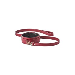SublimLove Loveshop 42 Collier Et Laisse Simili Cuir