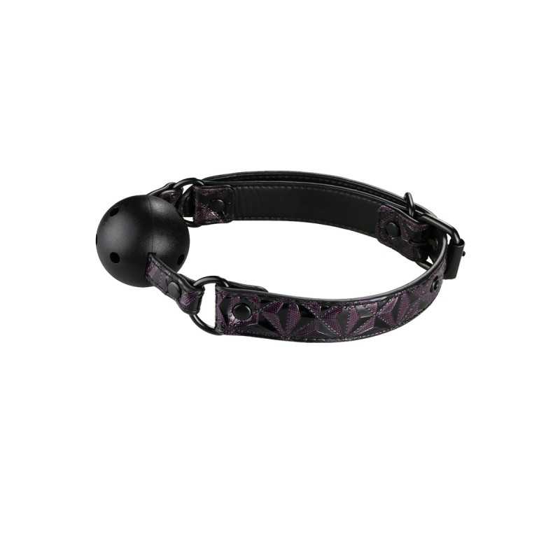 SublimLove Loveshop 42 Ball Gag Baillon Boule Simili Cuir Irisé SublimLove Loveshop 42 Ball Gag Baillon Boule Simili Cuir Irisé