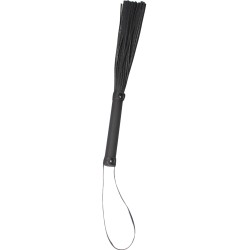 SublimLove Loveshop 42 Whip Fouet Simili Cuir Noir
