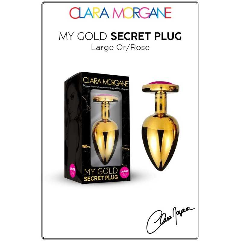 SublimLove Loveshop 42 My Gold Secret Plug Doré Bijou Rose SublimLove Loveshop 42 My Gold Secret Plug Doré Bijou Rose