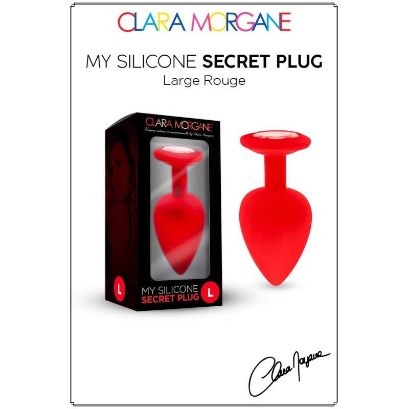 SublimLove Loveshop 42 My Secret Rouge Silicone Plug SublimLove Loveshop 42 My Secret Rouge Silicone Plug