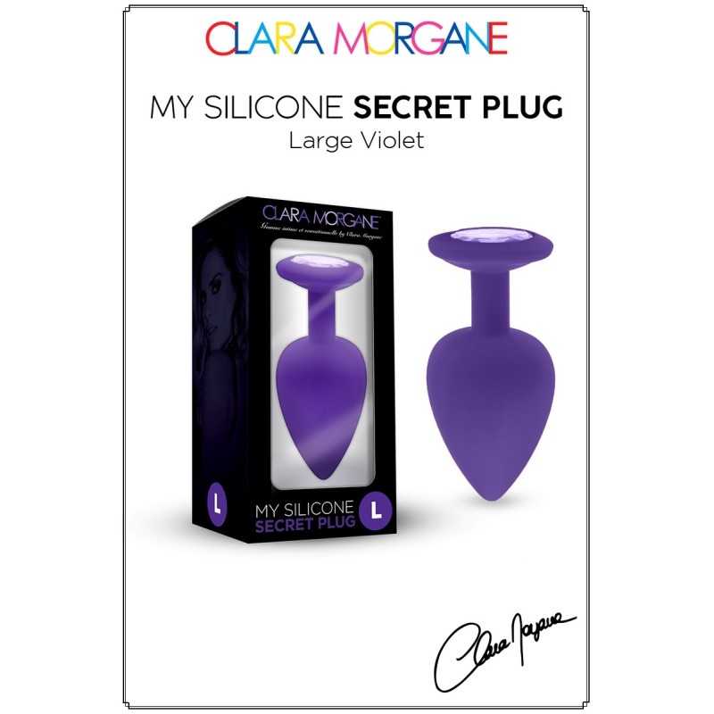 SublimLove Loveshop 42 My Secret Violet Silicone Plug SublimLove Loveshop 42 My Secret Violet Silicone Plug